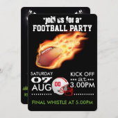 Aangepersonaliseerde uitnodiging van de Amerikaans (Voorkant / Achterkant)