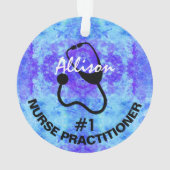 Aangepersonaliseerde verpleegkundige ornament (achterkant)