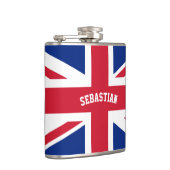 Aangepersonaliseerde vlag van het Verenigd Koninkr Heupfles (Rechts)