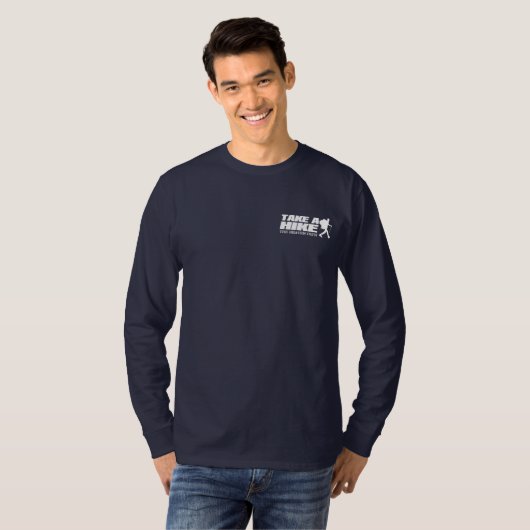 Aangeslagen pad (pijlpunt T) T-shirt (Voorkant volledig)
