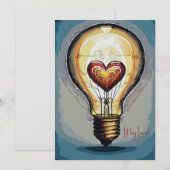 Aangestoken door Liefde Feestdagenkaart (Voorkant / Achterkant)