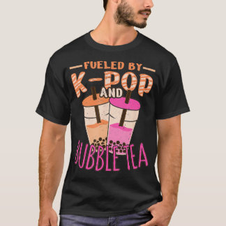 Aangevuurd door Kand Bubble Tea Japan T-shirt