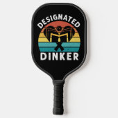 Aangewezen Dinker Pickleball Sport Accessoires Paddle (Achterkant)
