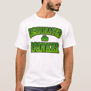 Aangewezen drinker T-shirt