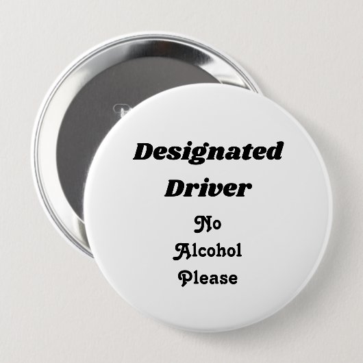 Aangewezen driver 4-inch Button (Voorkant /achterkant)