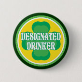 Aangewezen dronker ronde button 5,7 cm (Voorkant)