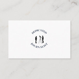 AANGEWEZEN JOURNALIST VISITEKAARTJE