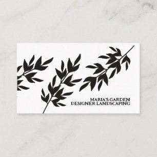 Aangewezen Landscaping Designer Branches Visitekaartje