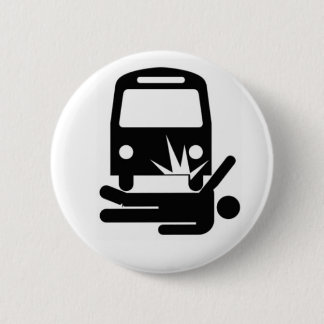 Aangewezen Man onder de bus Ronde Button 5,7 Cm