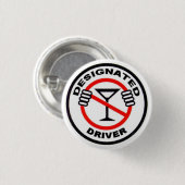 Aangewezen stuurprogramma ronde button 3,2 cm (Voorkant /achterkant)