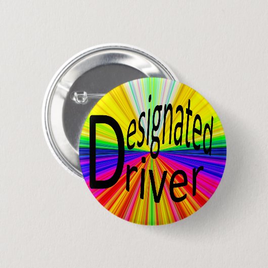 Aangewezen stuurprogramma ronde button 5,7 cm (Voorkant /achterkant)