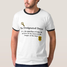 Aangewezen T-shirt bestuurder Guardian of Fools