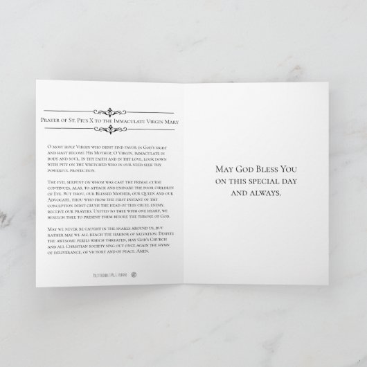 AANGEZIEN U IN HET DIACONAAT GEORDEERD WORDT KAART (Binnen)