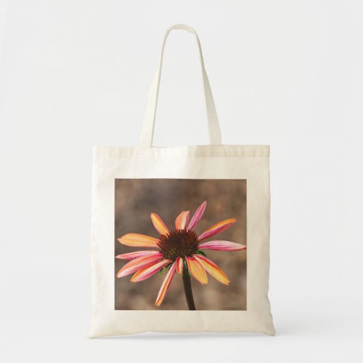 Aangifte Afbeeldingen Bloem canvas tas (Voorkant)
