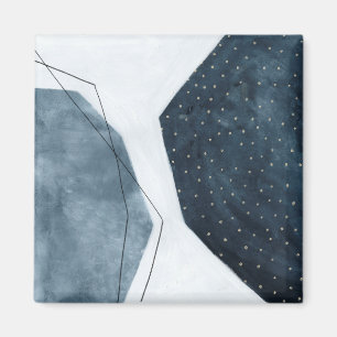 Aangrenzende abstractie magneet