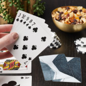 Aangrenzende abstractie pokerkaarten (Insitu)