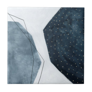 Aangrenzende abstractie tegeltje