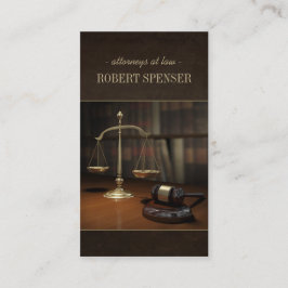 Aanhangers van de advocatuur - geluidskaart visitekaartje