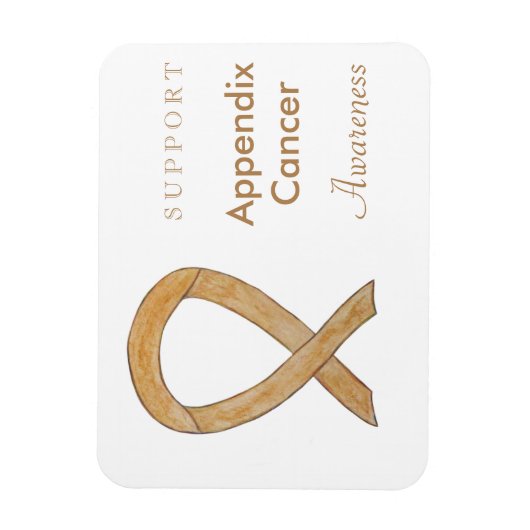 Aanhangsel Kankerbewustmaking Lint Kunstmagneet Magneet (Verticaal)