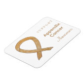 Aanhangsel Kankerbewustmaking Lint Kunstmagneet Magneet (Linkerzijde)