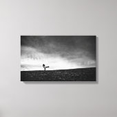 aanhangsels op heuvel canvas afdruk (Voorkant)