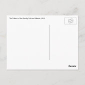 Aanhangwagens van het Zee van Edouard Manet, kuns Briefkaart (Achterkant)