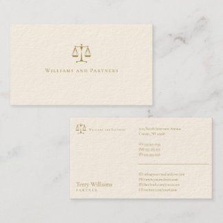 AANHANGWEZIGHEID | Elegant Classy Golden Visitekaartje