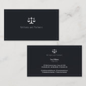 AANHANGWEZIGHEID | Elegant Classy Visitekaartje (Voorkant / Achterkant)