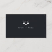 AANHANGWEZIGHEID | Elegant Classy Visitekaartje (Voorkant)