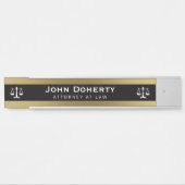 AANHANGWEZIGHEID | elegant Deurbordje (Voorkant)