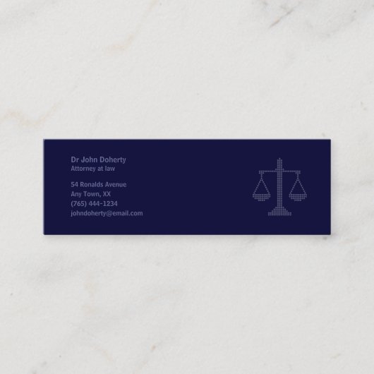 AANHANGWEZIGHEID MINI VISITEKAARTJE (Voorkant)