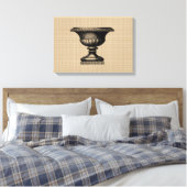 aanjager op canvas (Insitu (Slaapkamer))