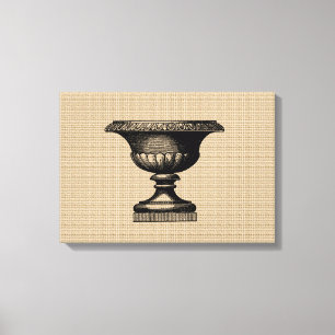 aanjager op canvas afdruk