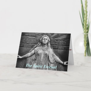 Aanklacht van de Godin Wiccan Sympathy Card Kaart