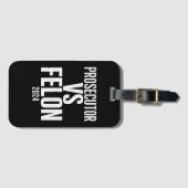 Aanklager vs Felon 2024 Bagagelabel (Voorkant (horizontaal))