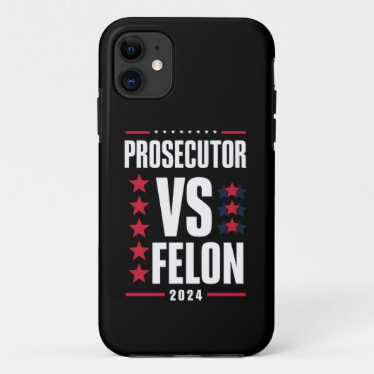 Aanklager Vs Misdadiger 2024 Case-Mate iPhone Case (Achterkant)