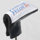 Aanklager Vs Misdadiger Amerikaanse Verkiezing 202 Golfheadcover (3/4 voorkant)