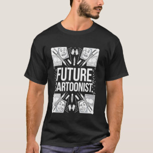 Aankomende Cartoonist Tekenaar Peuter Afstudeersch T-shirt