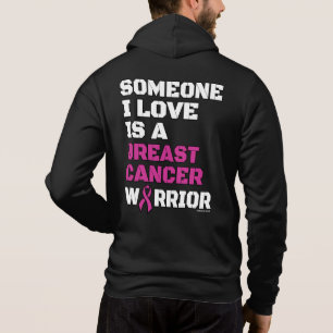 Aankomst/blok/iemand van wie ik hou...Borstkanker Hoodie