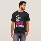 Aankomst/Blok/Mam... Borstkanker T-shirt (Voorkant volledig)