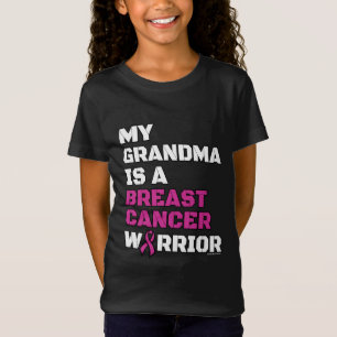 Aankomst/blok/oma...Borstkanker T-shirt