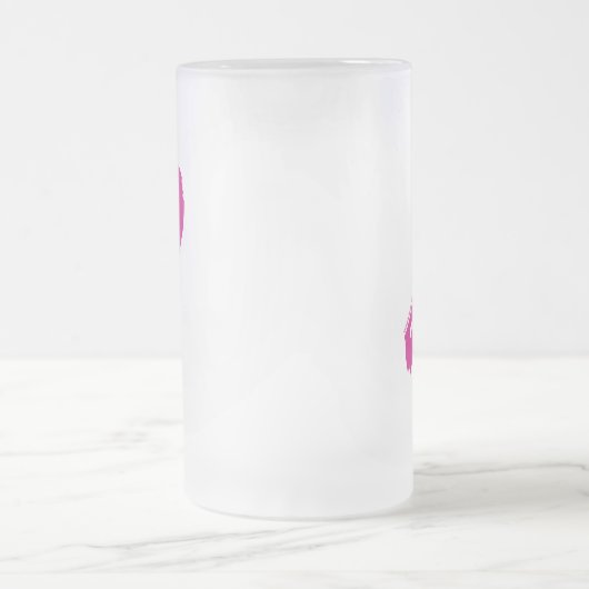 Aankomst/getorn lint...Borstkanker Matglas Bierpul (Center)