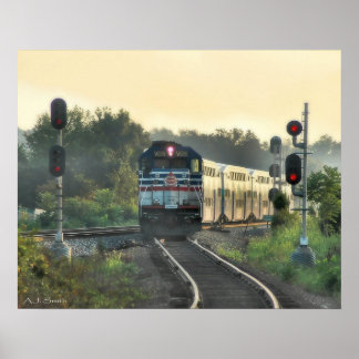 Aankomst in Manassas Poster