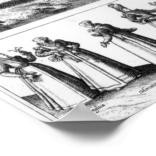 Aankomst koningin Elizabeth I Poster (Hoek)