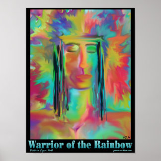 Aankomst van de regenboog poster