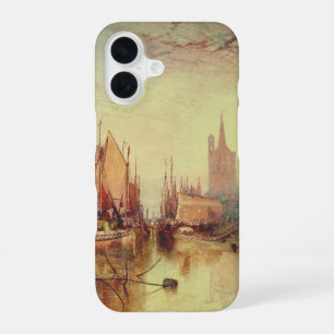Aankomst van een pakketboot door Joseph Turner iPhone 16 Hoesje