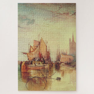 Aankomst van een pakketboot door Joseph Turner Legpuzzel