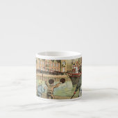 Aankomst van Sinterklaas Dutch St. Nick Espresso Kop (Voorkant)