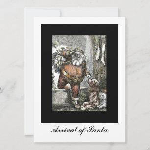 Aankomst van Sinterklaas Feestdagenkaart