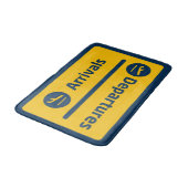 Aankomst/vertrek Badmat (Gekanteld)